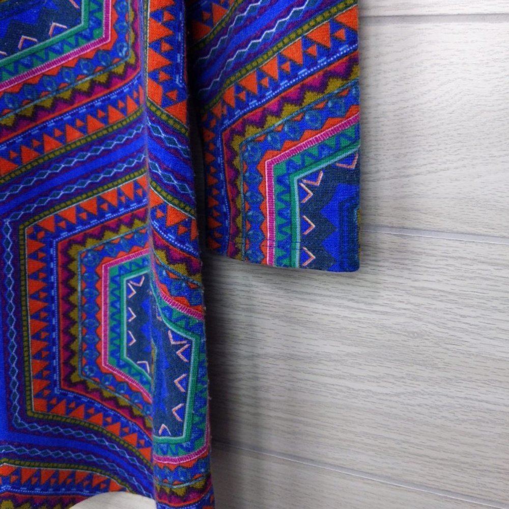 ANTHROPOLOGY Everly Geometric Dress - Picture 5 of 6